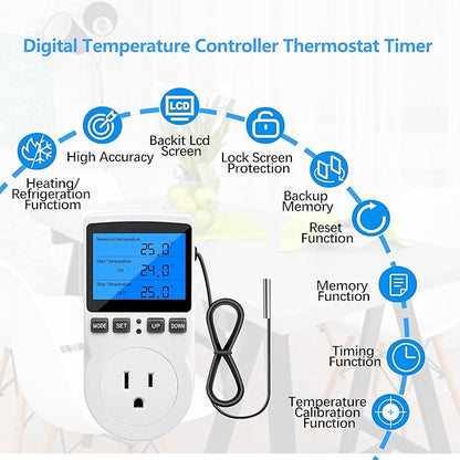 Diymore Digital Thermostat Controller - Image 2
