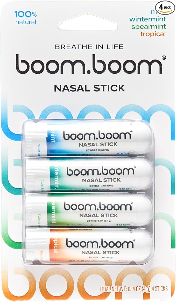 BoomBoom Nasal Stick | Vapor Flow Technology | Cool Refreshing Sensation | by BoomBoom