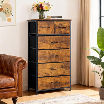 Mifuro Tall Dresser for Bedroom, Vertical Storage Organizer Tower - Image 2