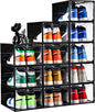 12 Pack Stackable Shoe Storage Organizer by Stebopum