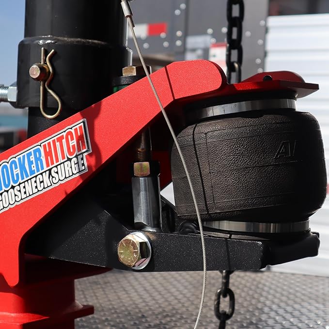 Shocker 30K Gooseneck Surge Air Hitch & Shift Lock Coupler - Image 6