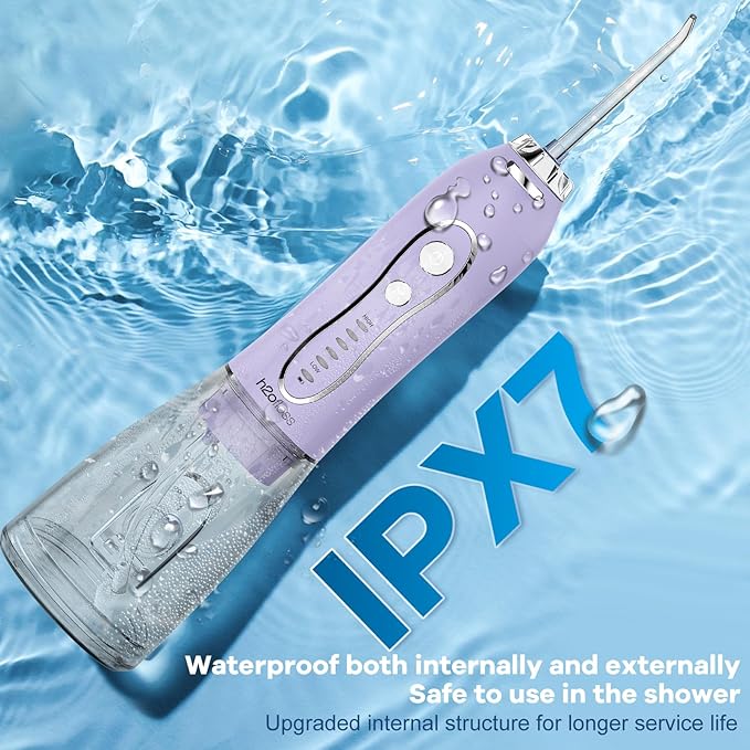 Water Dental Flosser Teeth Pick, H2ofloss Cordless Portable Oral Irrigator - Image 6