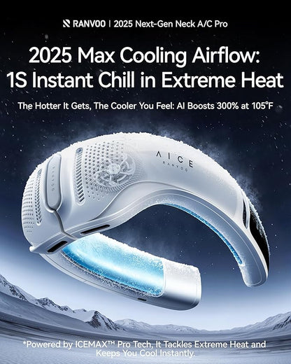 RANVOO AICE LITE Plus 2025 Max Cooling Airflow Neck Air Conditioner, Ultimate - Image 2