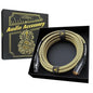 AA AUDIO ACCESSORY Gold Series Star Quad XLR Cables 15ft, Neutrik Connectors by AA