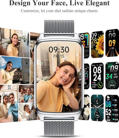 Fitness Tracker Watch for Women Men, Step Counter Compatible - Image 7