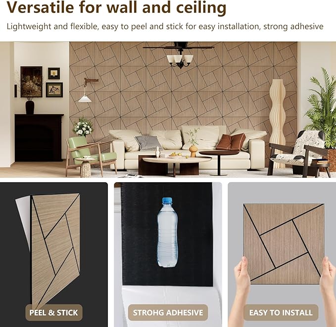 ARMURO 4 Packs Acoustic Wall Panels - Image 7