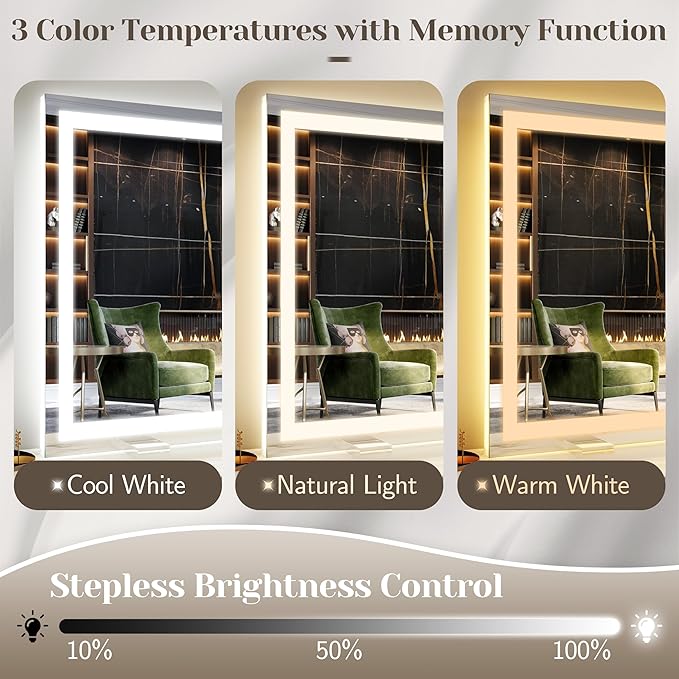 FENNIO Large Vanity Mirror - Image 2