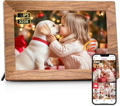 Frameo 10.1" Digital Picture Frame, Smart WiFi Digital Photo Frame by BrightandPowerYourLife