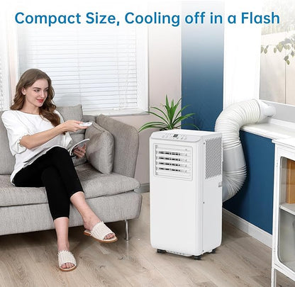 Portable Air Conditioners 8000 BTU, Remote Control AC Unit - Image 3