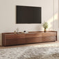 POVISON Fully-Assembled Mid Century Modern TV Stand, 94.49" Wood Media Console by POVISON