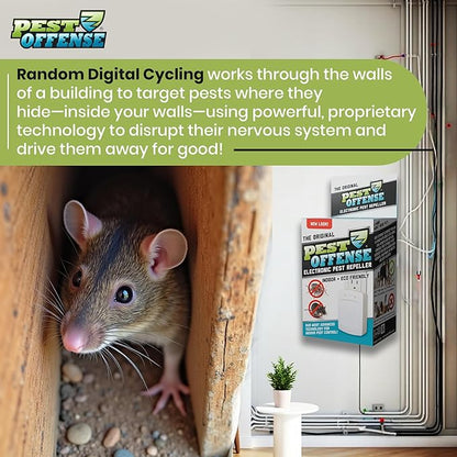2025 Upgraded PEST OFFENSE New Look Electronic Pest Repeller - Image 7