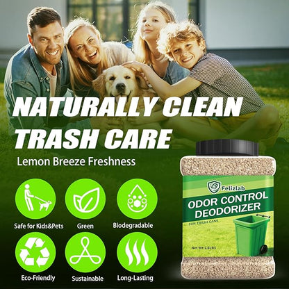 Outdoor Trash Can Deodorizer 2.6 lbs, Long-Lasting Odor Eliminator & Moisture - Image 4