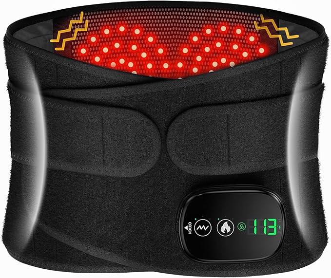 Lower Back Massager with Heat, Heating Pad by Unknown
