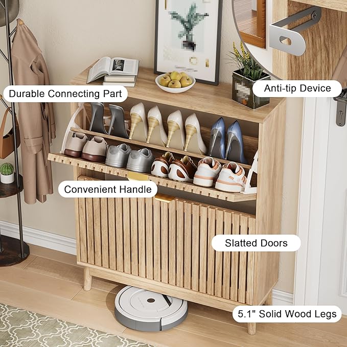 Shoe Cabinet, Shoe Storage Cabinet - Image 7