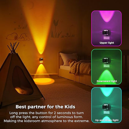 L LOHAS LED Night Light Projector, Color Changing Night Light Plug into Wall - Image 5