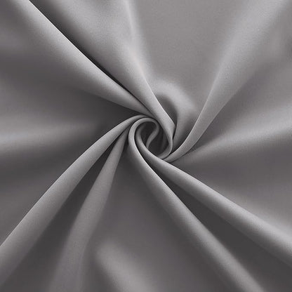 KOUFALL Light Grey 102 Inch Curtains - Image 7