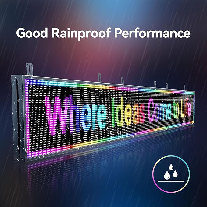 P10 Scrolling Led Sign Message Board Programmable Outdoor Publicidad Negocio - Image 3