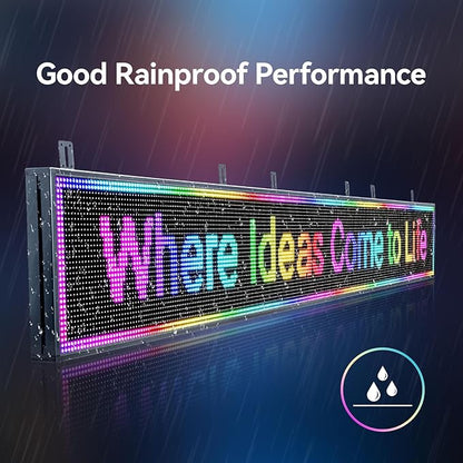 P10 Scrolling Led Sign Message Board Programmable Outdoor Publicidad Negocio - Image 3