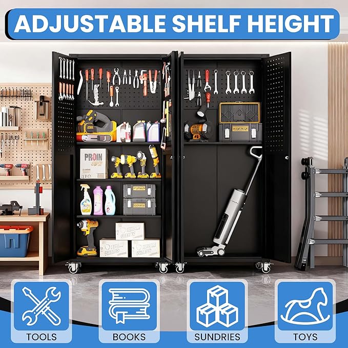 Garage Metal Storage Cabinet - Image 4