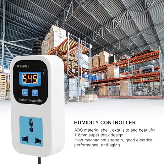 Digital Humidity Controller Humidity Detector Controlling Device, Air Humidity - Image 6