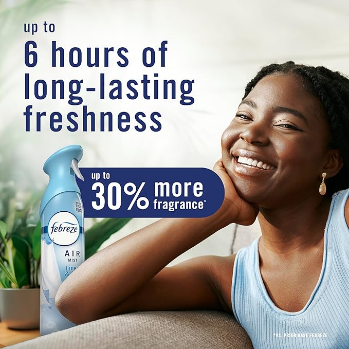 Febreze Air Mist, Air Freshener Spray, Odor Fighting Room Spray, Deodorizer - Image 7