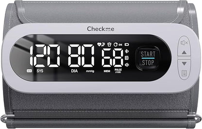 Checkme Rechargeable Blood Pressure Monitor, Automatic Upper Arm BP Machine by Checkme