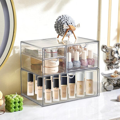 Prsildan Acrylic Drawer Makeup Organizer - Image 2