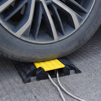 OranLite Heavy-Duty Rubber Cable Protector Ramp, Floor Cable Wire Cord Cover - Image 7
