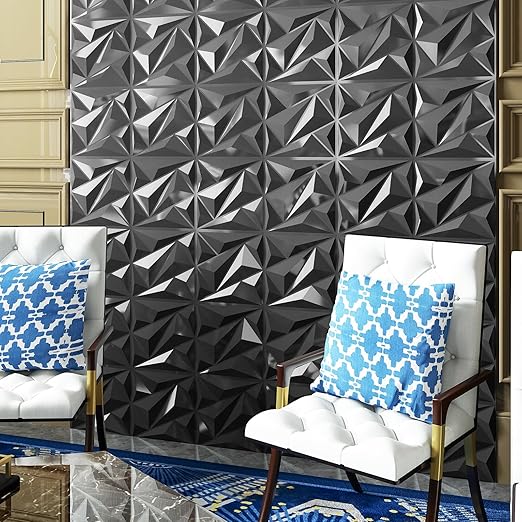 Art3dwallpanels 33 Pack 3D Wall Panel Diamond - Image 2