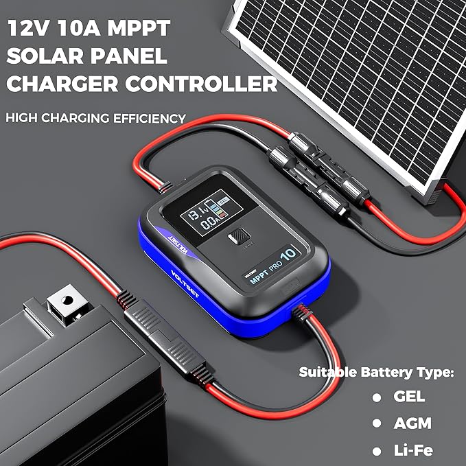 Aerospace-Grade Aluminum Voltset MPPT Solar Charge Controller : Display - Image 7