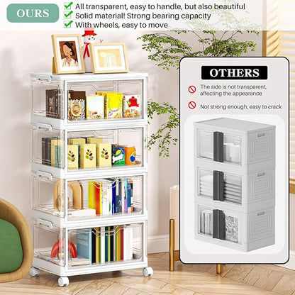 Clear Storage Bins with Lids - Image 6