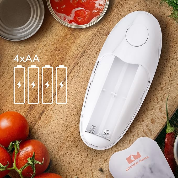 Kitchen Mama Auto 2.0 Electric Can Opener: Blade Opens Almost Any Can Pop or - Image 8