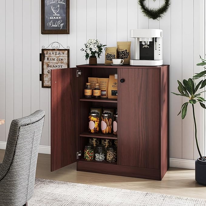 Giantex 2 Door Storage Base Cabinet - Image 2