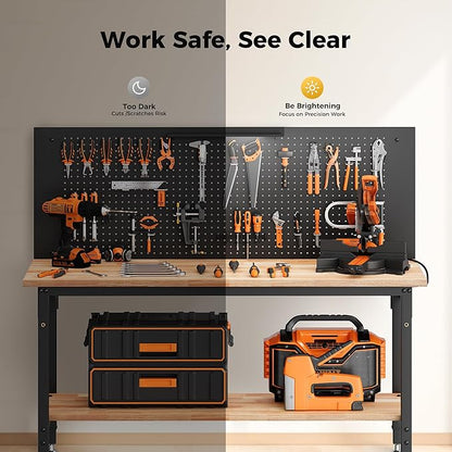 60" Work Bench Adjustable Height - Image 5