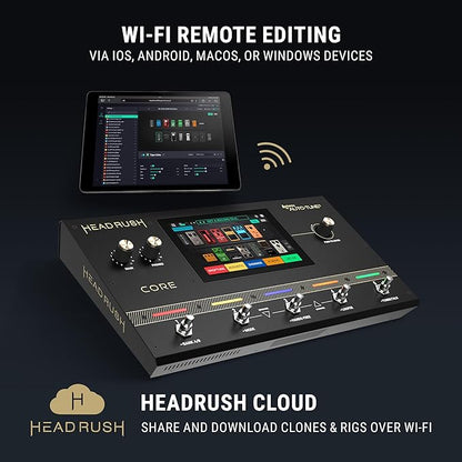 HeadRush Core - Guitar and Vocal Multi Core Effects Amp Modeling Processor - Image 7