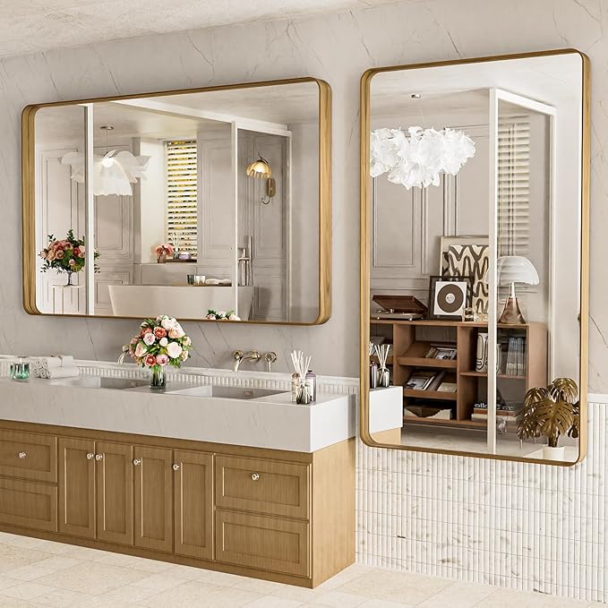 LOAAO 60X30 Inch Bathroom Mirror - Image 4