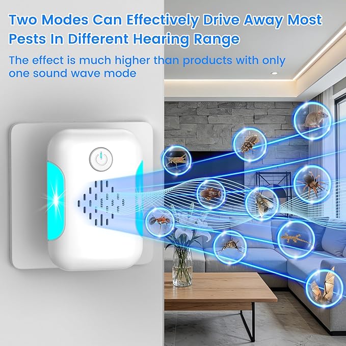 2026 Upgraded Ultrasonic Pest Control Repeller, Mouse Repellent Indoor - Image 2
