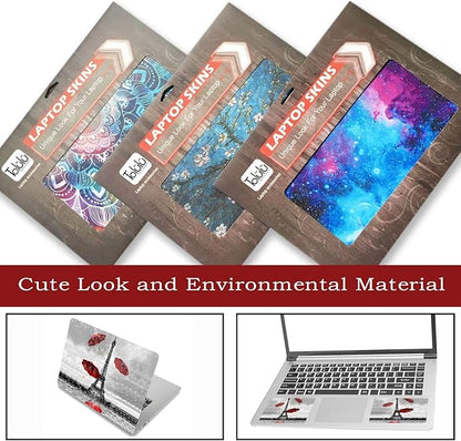 Laptop Skin Sticker Decal, Decorative Waterproof Removable, Eiffel Tower - Image 6