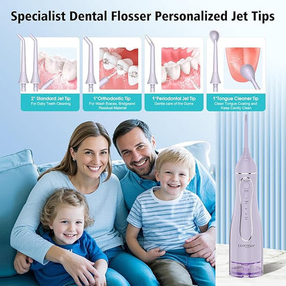 Leominor Water Dental Flosser Pick - Image 7