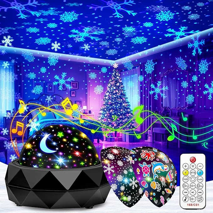 PIKOY Night Light Projector for Kids Room by pikoy