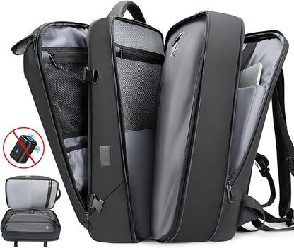 Vacuum Backpack for Men, 50L Expandable Travel Backpack - Image 2