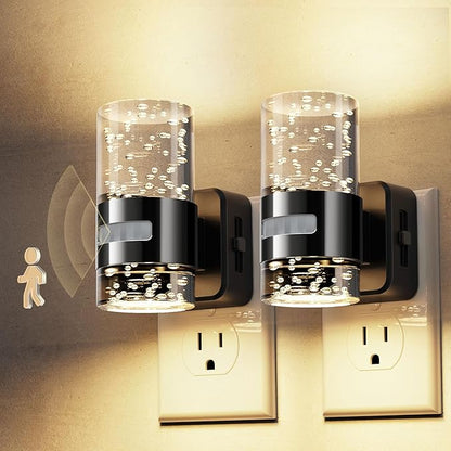 L LOHAS LED Motion Sensor Night Light, Dimmable Night Lights Plug into Wall by LLOHASLED