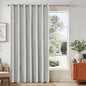 Beauoop Grey Floral Jacquard Blackout Curtains 84 Inches Long by Beauoop