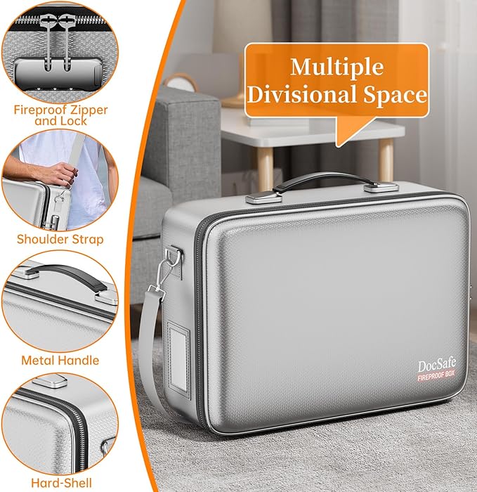 DocSafe Fireproof Document Box - Image 4