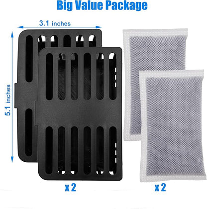 Trash Can Deodorizer Kit Stick-On Activated Carbon Odor Eliminator - Image 7