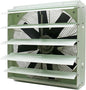 iLiving 20-Inch Corrosion Resistance Shutter Exhaust Fan, Single Speed by iLiving