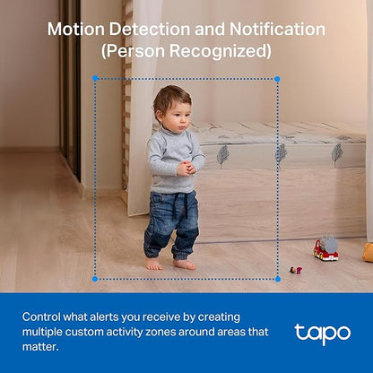 Tapo 1080P Indoor Pan/Tilt Wired Security Camera - Image 6
