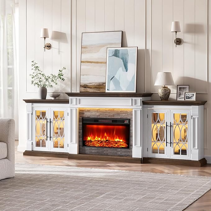 104" LED Fireplace TV Stand - Image 2