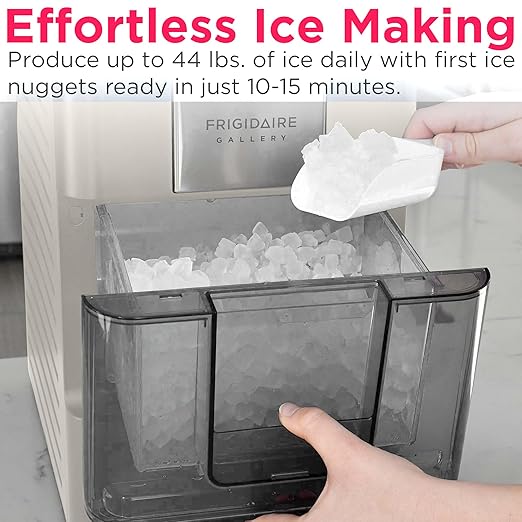 Frigidaire Nugget Ice Maker, Countertop Ice Machine - Image 6
