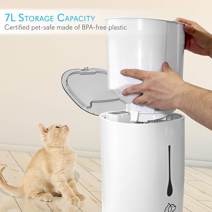 SereneLife 7QT Smart Automatic Pet Feeder - Image 3